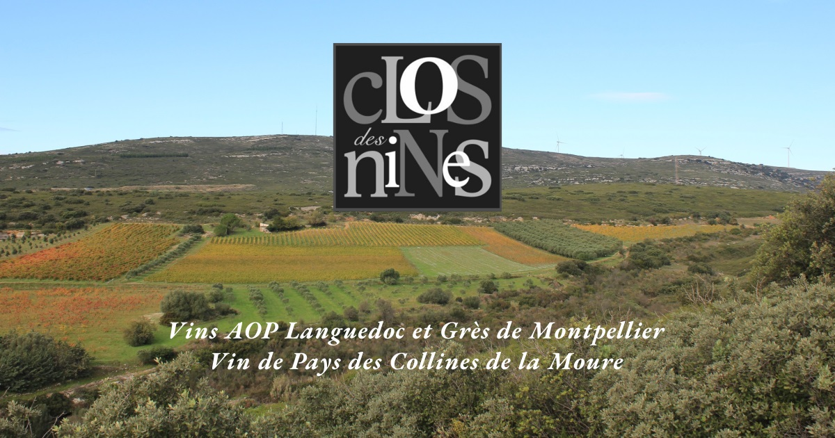 Le Mour red wine Pays Collines de la Moure - CLOS DES NINES | Organic wine  - Olive oil - Occitania - France
